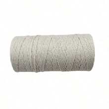 2mm 100M Cuerda de macramé colorida de 2 hebras para manualidades DIY, cuerda retorcida beige para decoración textil del hogar - Multicolor - Ver 8