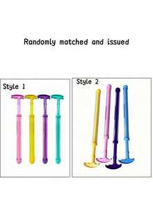 1Pc 32cm Long Multi Nozzle Water Gun With Pull Out Sprayer Super Soaker Water Cannon Summer Fun Water Jet Toy For Outdoor Pool Beach Party Game Multi Color Splash Battle Toy Water Blaster - Multicolor - View 10