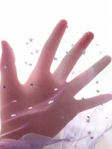 Glamorique Kids 女童圓領蝴蝶結裝飾薄紗時尚派對洋裝 - 粉色 - 查看 4