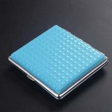 20pcs/Set Portable Plastic Cigarette Case, Compression-Resistant Moisture Proof Metal Cigarette Holder For Men & Women - Multicolor - View 16