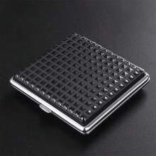 20pcs/Set Portable Plastic Cigarette Case, Compression-Resistant Moisture Proof Metal Cigarette Holder For Men & Women - Multicolor - View 15