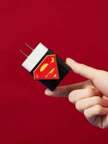 SUPERMAN X SHEIN Data Cable Protector, Suitable For IPhone Charger, 4-Piece Set Of Mobile Phone Cable Protectors, Charger Protector (Excluding Data Cable) - Multicolor - View 5