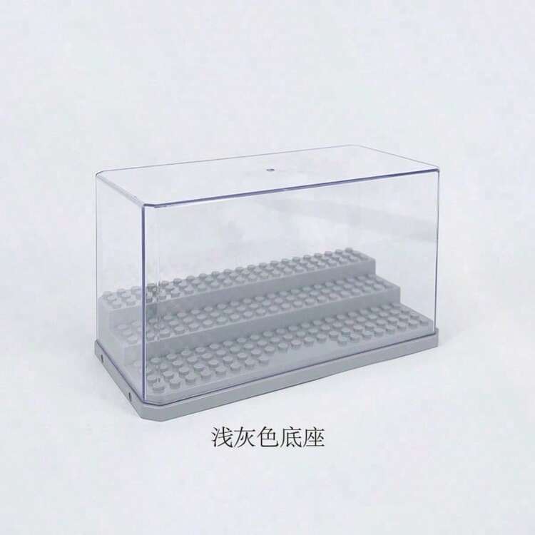 MINKOJA MINKOJA 亚克力展示盒，适用于可动人偶，透明收纳盒，哑光黑底座，防尘保护，适用于收藏人偶、合金模型展示，T13，T13可动人偶，T13可动人偶，人偶 - 彩色 - 查看 7