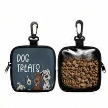 PETSIN 1pc Zippered Dog Treat Pouch - Portable Polyester Pet Snack Bag Suitable For Outdoor Activities And Walking, Available In Black, Red, Purple, Blue, Suitable For Dog Owners And Trainers To Carry Pet Treats, Dog Accessories, Dog Snack Bag, Dog Toys, Dog Walking Bag, Dog Snack Storage - Multicolor - View 13