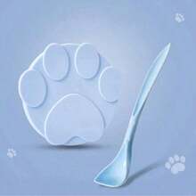 PETSIN Tapa de lata de silicona portátil 2 en 1 para perros y gatos, cuchara selladora de alimentos para mascotas, tapa de almacenamiento y conservación, accesorios para perros - 5ml-10ml - Ver 14