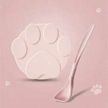 PETSIN Tapa de lata de silicona portátil 2 en 1 para perros y gatos, cuchara selladora de alimentos para mascotas, tapa de almacenamiento y conservación, accesorios para perros - 5ml-10ml - Ver 13