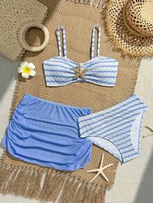 Blue and White