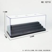 MINKOJA 亚克力展示盒，适用于可动人偶，透明收纳盒，哑光黑底座，防尘保护，适用于收藏人偶、合金模型展示，T13，T13可动人偶，T13可动人偶，人偶 - 彩色 - 查看 10