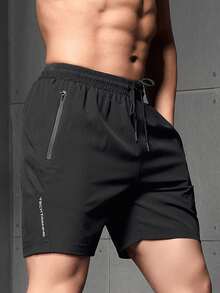 Gym Rark Pantalones cortos deportivos casuales versátiles para hombres con cintura de cordón, para uso diario, viajes y gimnasio - Multicolor - Ver 4