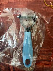 1PC Fine Tooth Pet Comb Dematting Brush Double Sided Metal Teeth For Cat Dog Remove Loose Undercoat Tangles Grooming Tool For Shedding Hair Cleaning Daily Use Professional Home Pet Care High Quality Hot Trending Now - Multicolor - View 8