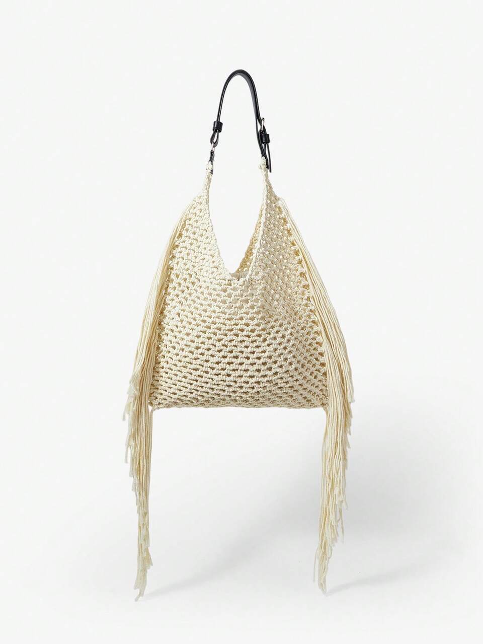 Woven Leather Look Handle Bag Spring Summer Vacation Sexy Holiday Accessory Festival Ibiza Senses