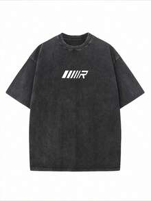 SHEIN Teen Boys Bolty Letter & Portrait Graphic Tee, Street Style Round Neck Short Sleeve T-Shirt, Suitable For Party, Back To School, Formal Event, Daily Wear, School, Travel, Sports, Spring/Summer/Autumn - Multicolor - View 2