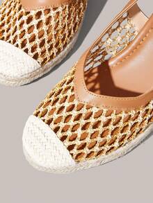 Styleloop Women's Wedge & Platform Shoes, Bohemian, Beach Vacation, Western Wind, Summer Wear, Travel Essentials - Brown - View 6