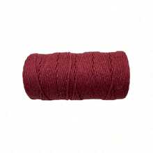 2mm 100M Cuerda de macramé colorida de 2 hebras para manualidades DIY, cuerda retorcida beige para decoración textil del hogar - Multicolor - Ver 14