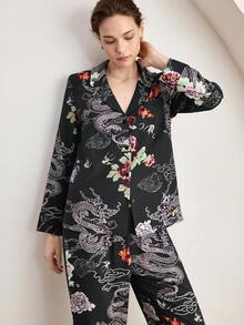 Ocili Comfortable Cotton Minimalist Striped Women Pajama Set - Multicolor - View 6