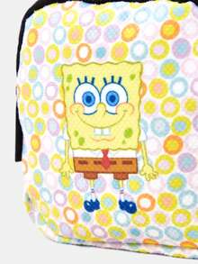 SpongeBob SquarePants | SHEIN 多功能零錢包，附鎖扣與拉鍊口袋，零錢收納整理袋，男女皆適用 - 波點 - 查看 8