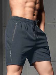 Gym Rark Pantalones cortos deportivos casuales versátiles para hombres con cintura de cordón, para uso diario, viajes y gimnasio - Multicolor - Ver 7