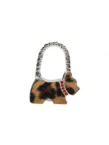 Muroi Mono Cute Dog Shaped Foldable Purse Hanger, Fashionable Metal Table Hook For Handbags, Portable Bag Hanger For Desk, Anti-Slip Purse Hook With Rhinestone, Keep Your Bag Secure And Off The Floor, Multi-Color Leopard Print & Polka Dot Options, Ideal For Office, Restaurant, School, Coffee Shop, Great For Pride Month, Eid Al-Adha, Back To School, Housewarming, Birthday, Valentine's Day Gifts, Unique Accessory For Women & Girls - Multicolor - View 18