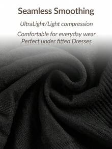 SHAPORA 2 Packs Women's Solid Color High Waist Casual Shaping Shorts - Black - View 9