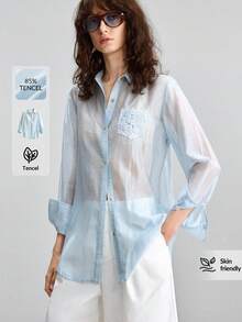 Ontre 2026夏季新款咖啡棕圓領杯狀O字擺長洋裝，女款優雅修身細肩帶長裙，適合都市通勤、度假海灘音樂節，春夏季休閒簡約時尚穿搭，附大容量百搭包 - 咖啡棕 - 查看 5