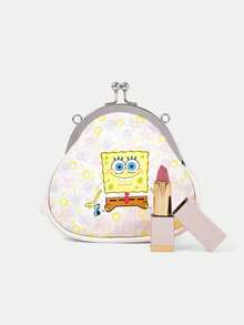 SpongeBob SquarePants | SHEIN 女士晚宴手拿包 搭配旗袍宴會晚裝名媛派對小包 - 彩色 - 查看 3