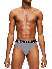 Rest Era 7 peças/Conjunto de Cuecas Boxer Masculinas com Estampa de Letras - Multicolorido - Visão 4