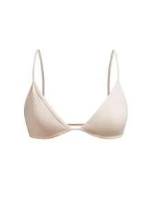 Ocili Mini Cup Seamless Backless U-Neck Bra, Comfortable Women's Underwear - Apricot - View 8