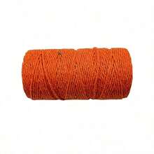 2mm 100M Cuerda de macramé colorida de 2 hebras para manualidades DIY, cuerda retorcida beige para decoración textil del hogar - Multicolor - Ver 13