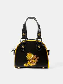 GARFIELD | SHEIN Bolso de mano de mujer con estampado de gato lindo y de moda - Garfield-2 - Ver 1