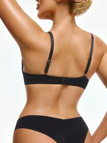 SHAPORA Wireless Seamless Comfortable Women's Bra - Multicolor - View 3