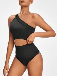 SHAPORA Conjunto De Body Moldeador Para Mujer De Color Sólido - Negro - Ver 7