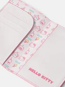HELLO KITTY AND FRIENDS | SHEIN Cute Leather Cartoon Personalized Card Bag - Pink C - View 3