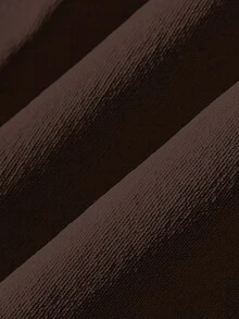 SHAPORA Vestido de control de cintura y abdomen con tirantes ajustables - Prenda interior moldeadora sin costuras - Marrón Chocolate - Ver 7
