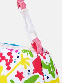 SpongeBob SquarePants | SHEIN A Single Armpit Bag Is Suitable For College Students, Shopping, Festival PT, And Dinner Parties. - Burgundy - View 6