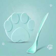 PETSIN Tapa de lata de silicona portátil 2 en 1 para perros y gatos, cuchara selladora de alimentos para mascotas, tapa de almacenamiento y conservación, accesorios para perros - 5ml-10ml - Ver 11
