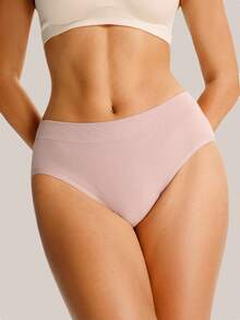 Barelissa 5pcs/Set Multicolor Comfortable Seamless Hipster Panties - Multicolor - View 5