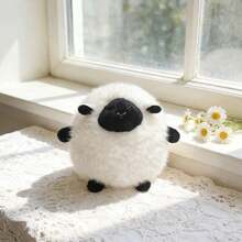 POKOJA LAND 1 Piece Round Tip Plush Sheep Doll, Cute Animal Stuffed Doll, Soothing Sleep Companion Doll And Birthday Gift Pillow - Multicolor - View 5
