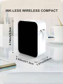 Teckwe Marklife P15 Mini Portable Label Printer, Self-Adhesive Thermal Printer, Sticker Printer, Inkless Pocket Bluetooth Label Maker, Name Tag Label Printer 1200mAh - Multicolor - View 10