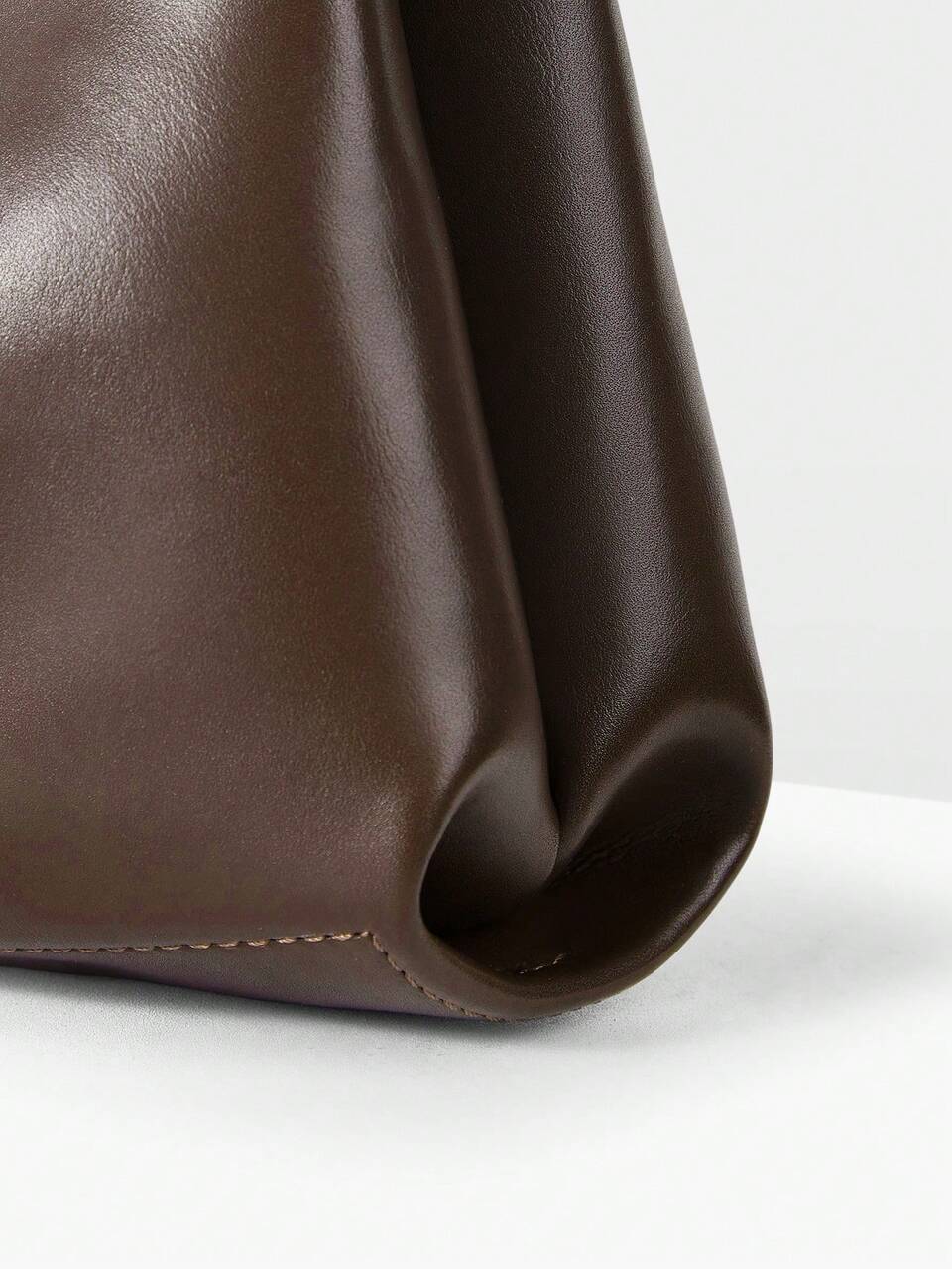 WOMEN'S FASHION HANDBAG, EXQUISITE METAL HAND-HELD, RETRO BROWN, SIMPLE AND VERSATILE STYLE, SUITABLE FOR DAILY LIFE, COMMUTING, SHOPPING, DATING