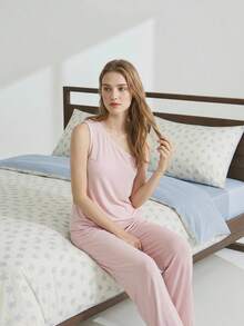 Veyra Day 3pcs Polyester Simple Retro Bow Print, Boys And Girls' Dormitory Bedding, Dormitory Dress-Up Flower Bedding Set, Zipper Closure, Suitable For All Seasons, Soft, Skin-Friendly And Breathable, Suitable For Dormitory Bed, Single Bed, Double Bed, King-Size Bed, Bedroom Bed Quilt Cover Set, Can Be Quickly Machine Washed (Including One Quilt Cover, Two Pillowcases, Excluding Inner Core) - Multicolor - View 2