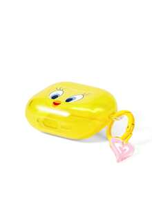 LOONEY TUNES X SHEIN Cartoon Pattern Protection Anti-Drop Bluetooth Headset Case With Pendant, Suitable For IPod - Multicolor - View 5