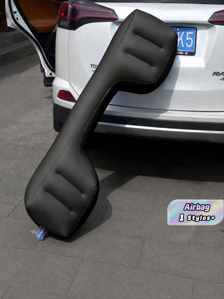 1 pieza Relleno inflable para huecos, cojín de apoyo para el asiento trasero del coche, bloque inflable para el interior del coche - Multicolor - Ver 1