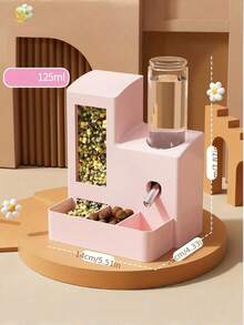 1 Buah Dispenser Air Anti Bocor untuk Hamster, Anti Tumpah, Botol Air Kecil untuk Hewan Peliharaan, Aksesori Kandang Hamster, Gerbil, dan Hamster Kerdil - View 4