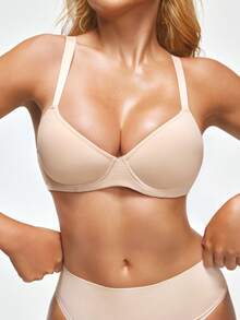 SHAPORA 3件提臀全杯超細纖維杯文胸套裝 - 彩色 - 查看 6