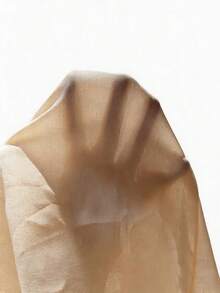 SHEIN LUNE CURVE 大尺碼純色極簡休閒短褲，夏季 - 卡其色 - 查看 7