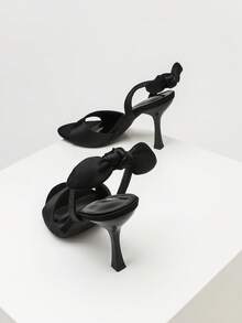 CUCCOO SZL Women Shoes Spring And Summer New Stiletto High Heels Sexy Fashion Women High Heels Sandals Outdoor Shoes Suitable For Vacation Parties Valentine's Da - Black 10 - View 7