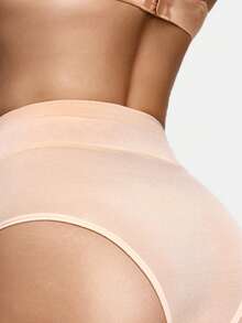 SHAPORA 1 pieza Prenda moldeadora de color albaricoque para mujer - Albaricoque - Ver 2