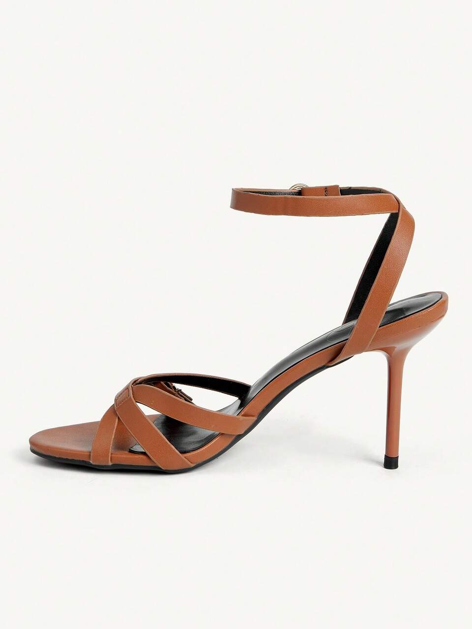 CUCCOO CHICEST Women Shoes Spring/Summer New Elegant Sexy Round Toe Thin Heel High Heel Fashion Brown Gorgeous Ladies High Heel Sandals Commuter Vacation Party Party Party Dating