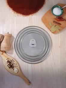 Stainless Steel Air Fryer Splatter Screen With Lid Anti-Oil Splash Mesh Cover Kitchen Cooking Tool - Multicolor - View 8