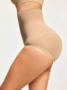 SHAPORA High Waist Shapewear Panty - Apricot - View 3